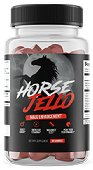 Horse Jello gummies bottle